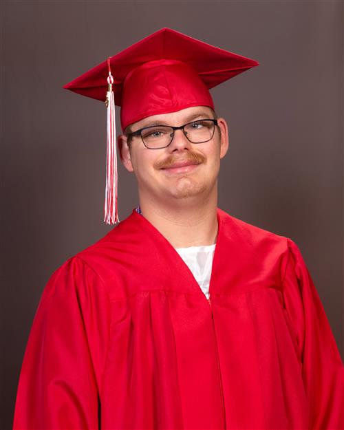 Jeffrey in cap and gown 