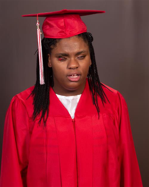 Taylor in cap and gown 