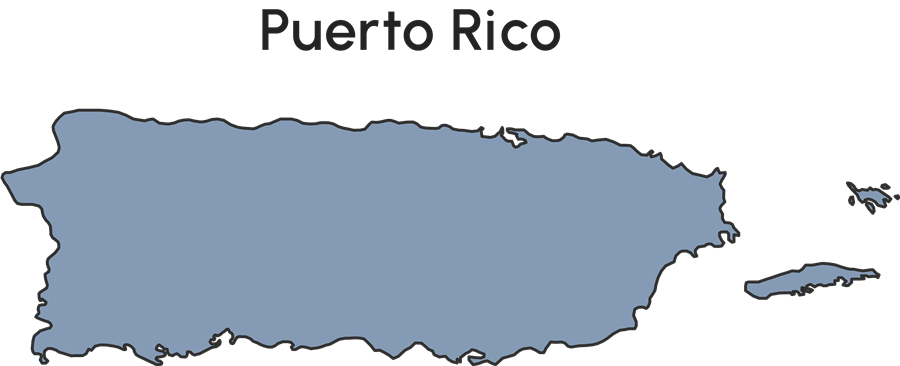 map of: Puerto Rico