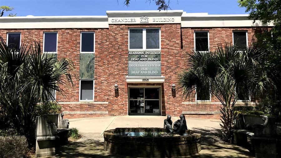 entrance to the AIDB Miobile Regional Center