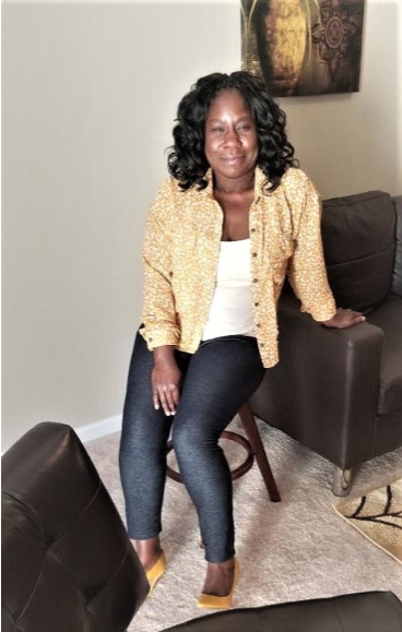 Yolanda V. Smith smiles to camera.