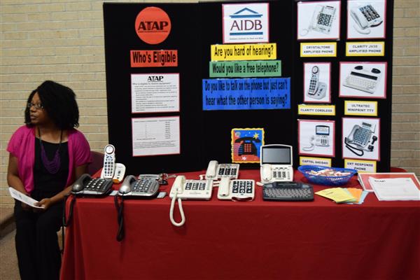 An ATAP Booth at a conference. 